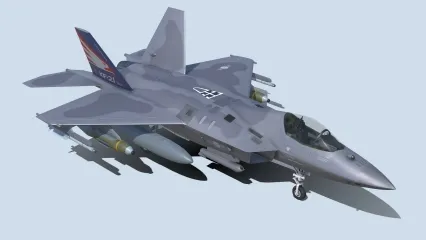 KAI KF-21 战斗机 喷气式 飞机 飞弹  军用飞机