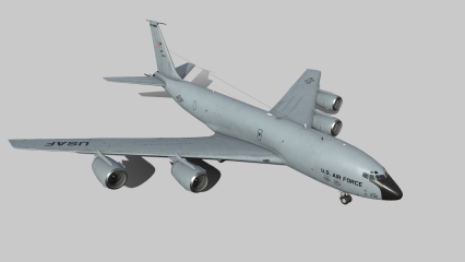 美国空军波音飞机    空军波音KC-135   军用飞机