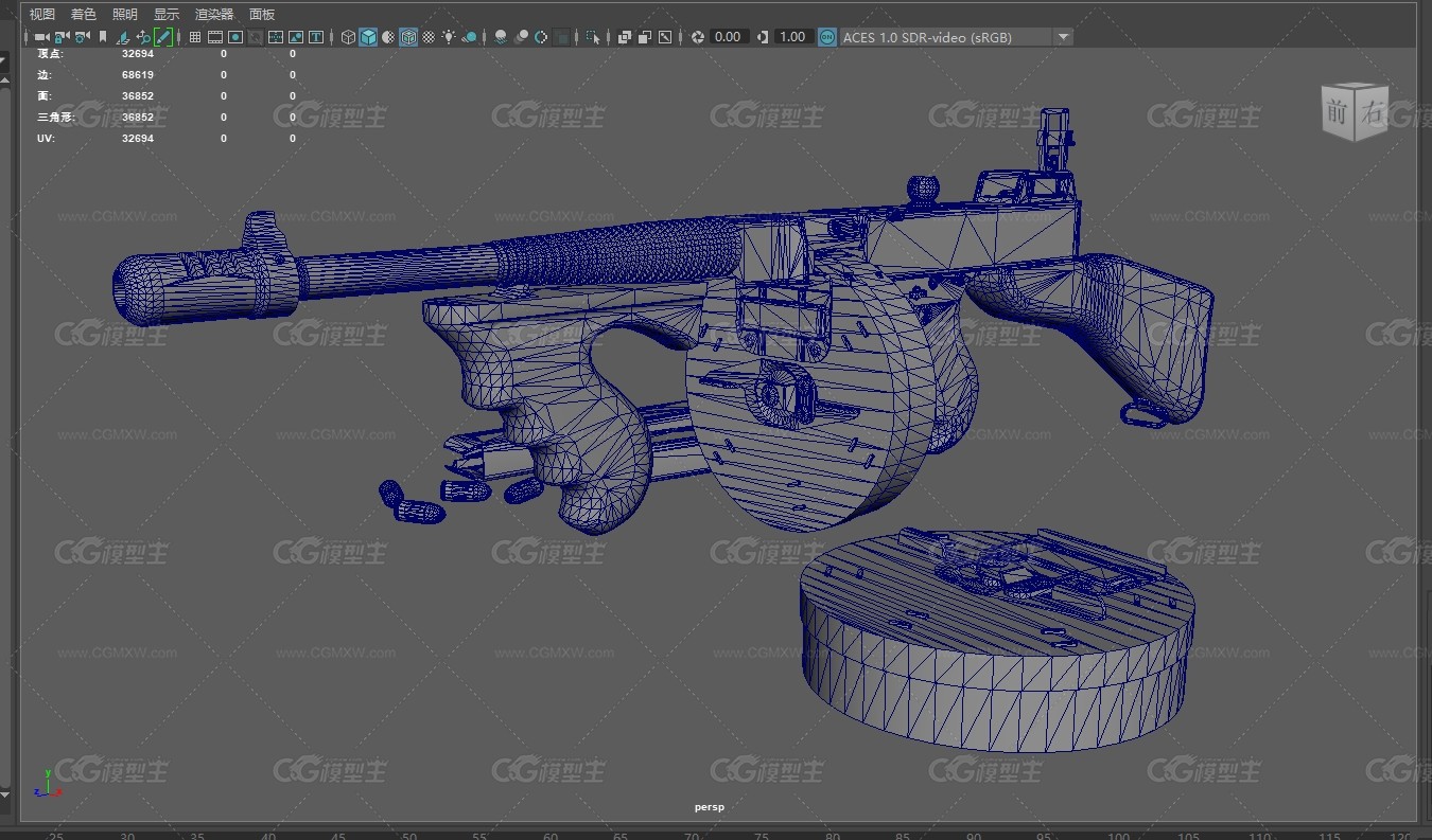 冲锋枪 武器  写实枪械 -5