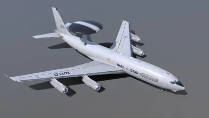 空军波音机   预警机   写实飞机