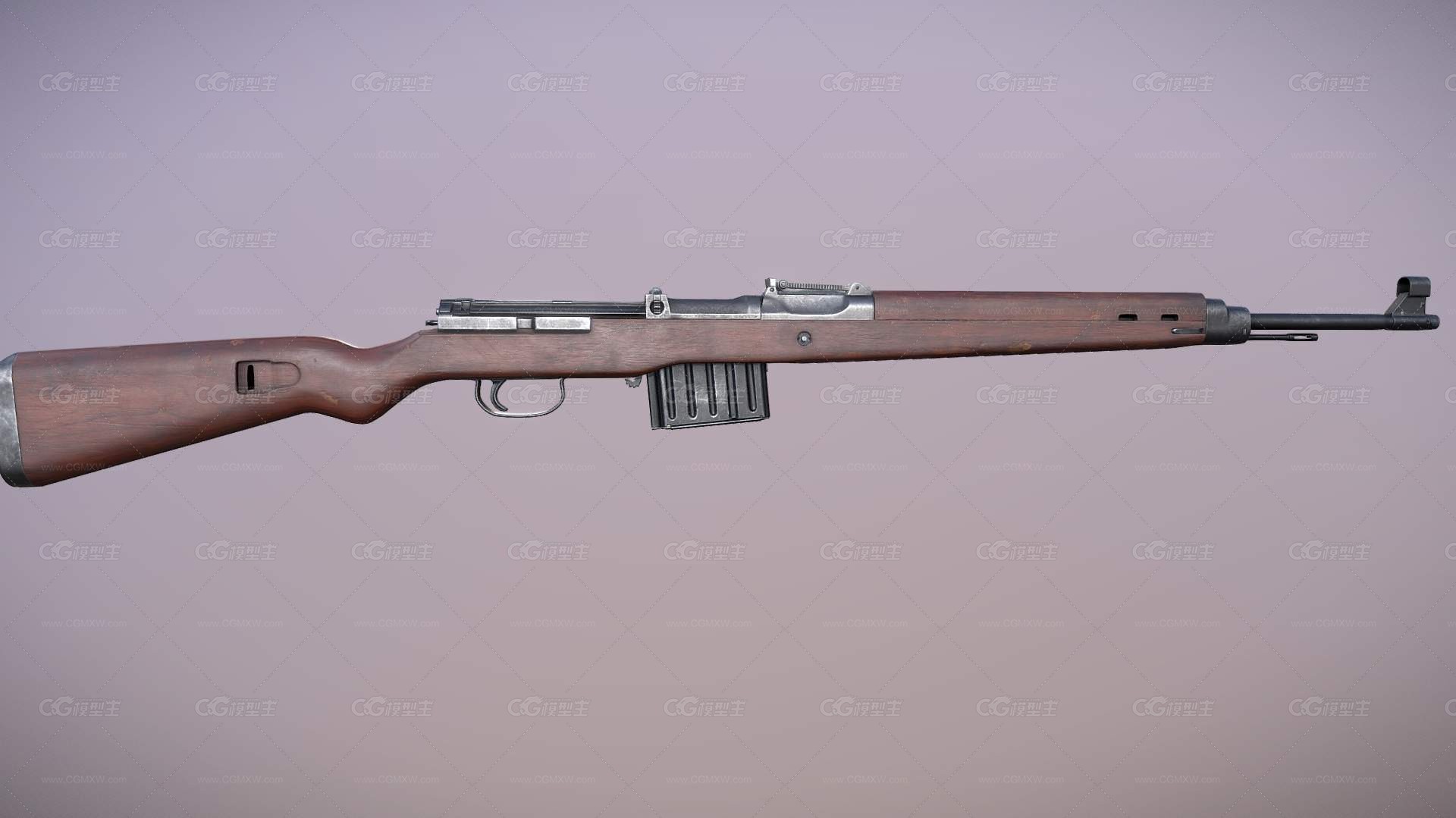 Gewehr43步枪 武器 装备 二战 半自动步枪-3