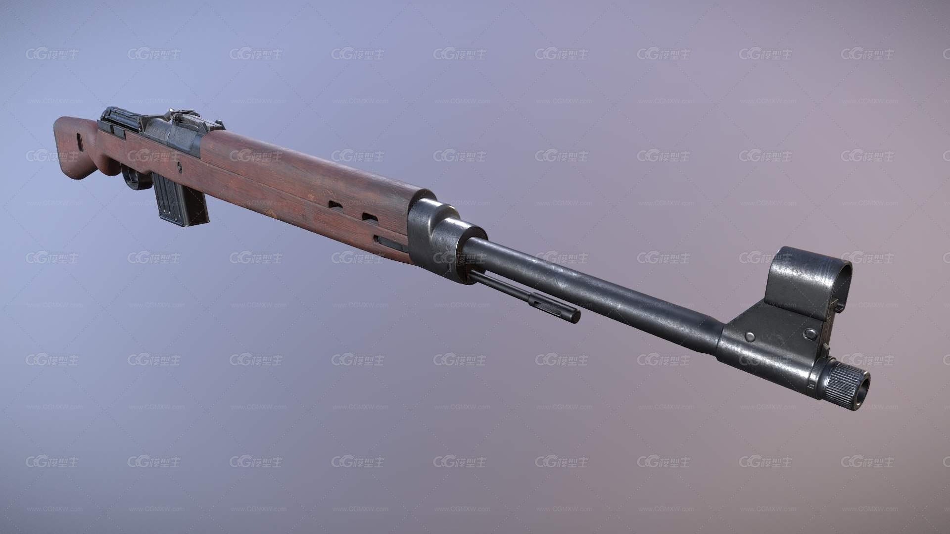 Gewehr43步枪 武器 装备 二战 半自动步枪-4