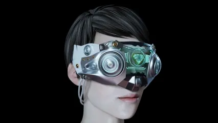 C4D建模渲染--科幻眼罩