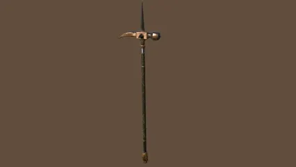 饰有骑士之镐  中世纪武器  骑士武器战锤 铁锤 锤子