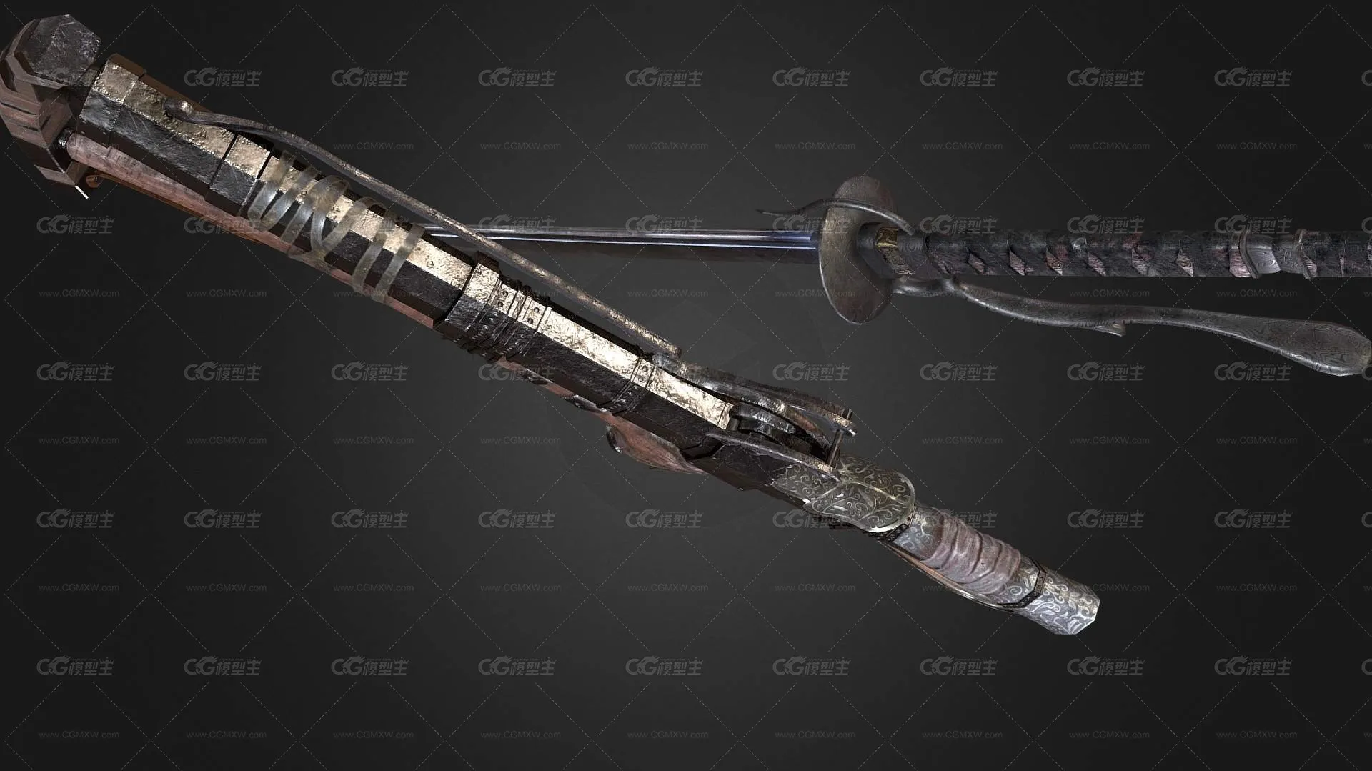 诡计武器   古代武器 长刀 冷兵器  武士刀-4