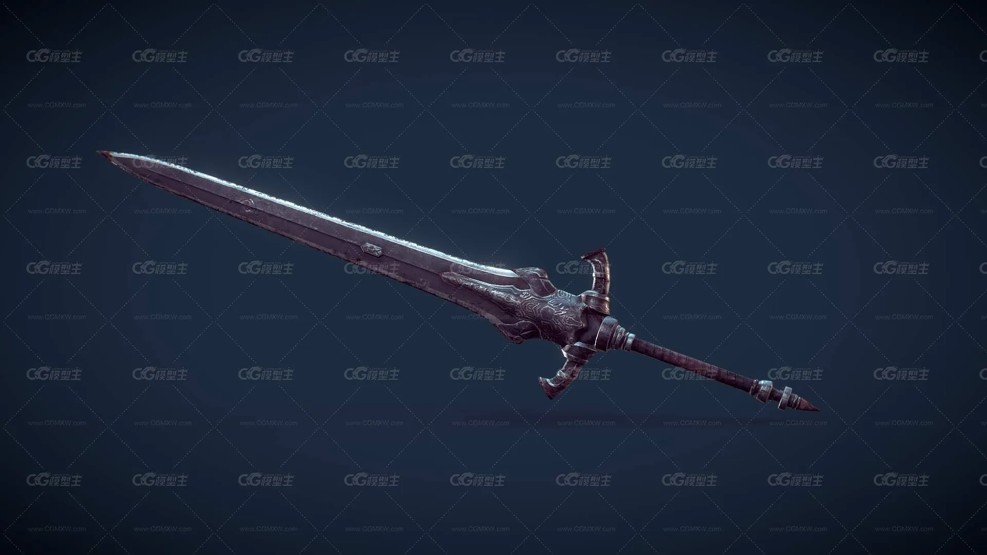 亚尔特留斯大剑    古剑武器 冷兵器 黑暗之剑-5