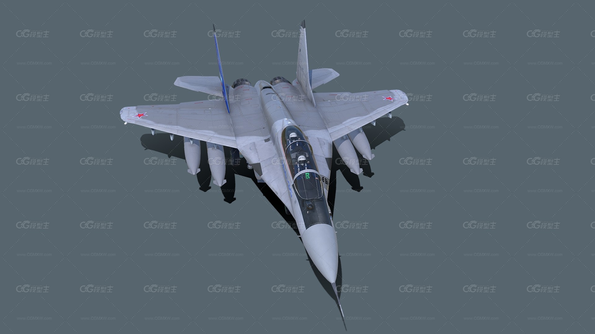 战斗机  轰炸机 军用战斗机 MiG-35战斗机-2