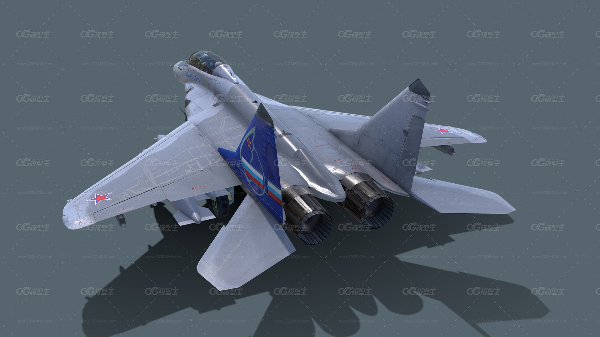 战斗机  轰炸机 军用战斗机 MiG-35战斗机-4