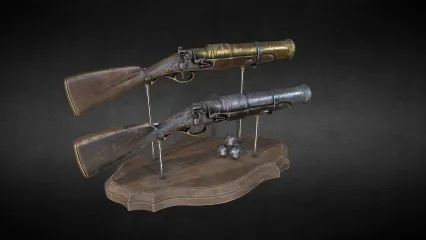 燧发枪手炮  步枪   pbr枪  武器