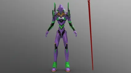 伊娃EVA 新世纪福音战士 机甲  机器人