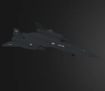 SR-71黑鸟 侦察机 隐身战机 美国战斗机 洛克希德 高空侦察机 战斗机 军用飞机 美国空军