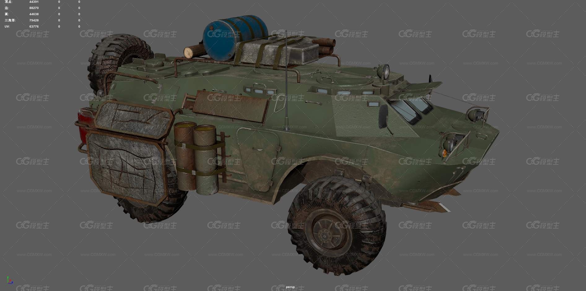 brdm-2装甲车 军用车辆 轮式步战车 装甲侦察车 两栖装甲车 装甲步战车 战车 重装战车 侦察车-3