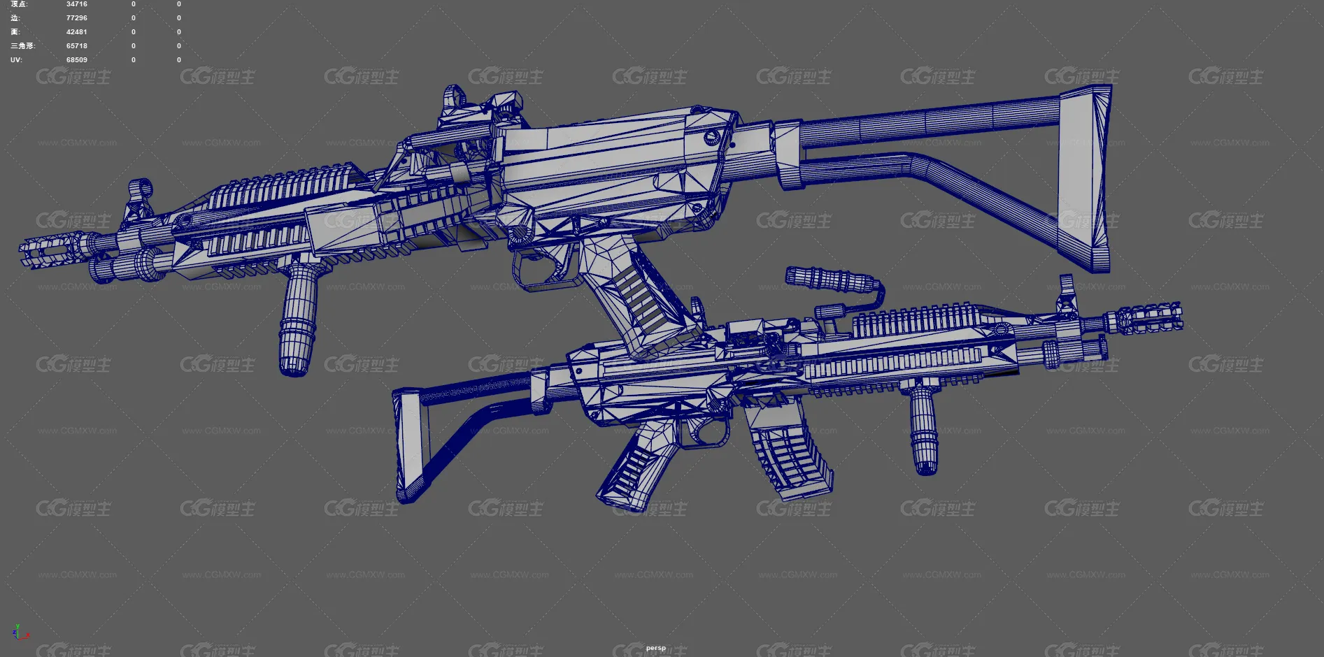 M249机枪 班用机枪 枪械 重机枪 机关枪 通用机枪 连射机枪 军事武器 自动武器 游戏装备-15