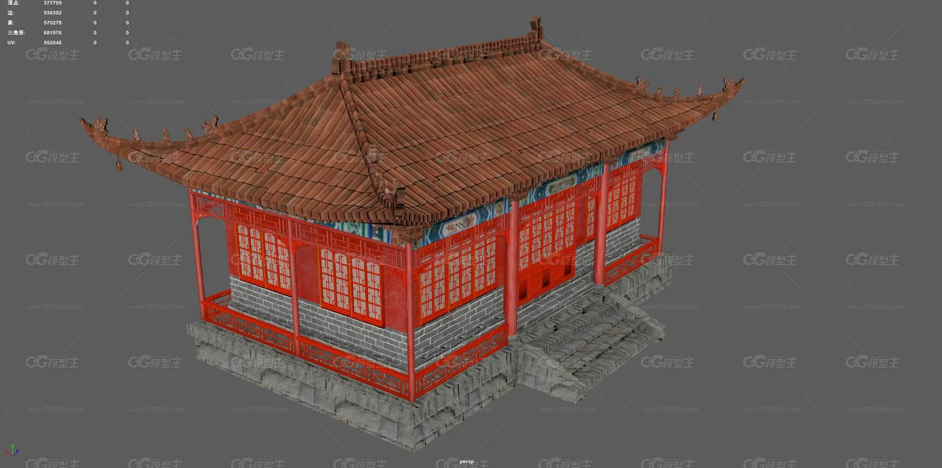 古代中式建筑 园林 古建厢房 古代大殿 东方建筑 阁楼 古代建筑 皇家风格建筑 宫殿 古代房子-9