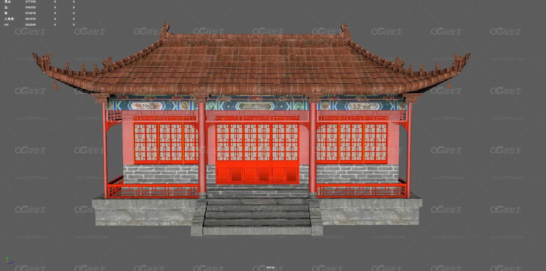 古代中式建筑 园林 古建厢房 古代大殿 东方建筑 阁楼 古代建筑 皇家风格建筑 宫殿 古代房子-10