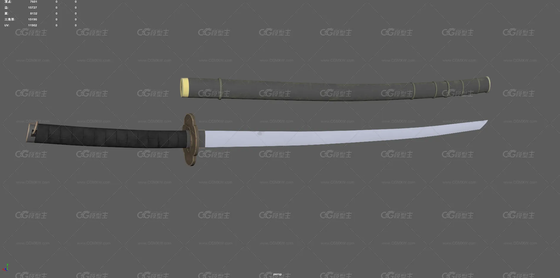 武士刀 太刀 日本刀 打刀 刀鞘 武器 冷兵器 刀具 日本军刀 小太刀 东洋刀 刀剑武器 武器道具-5