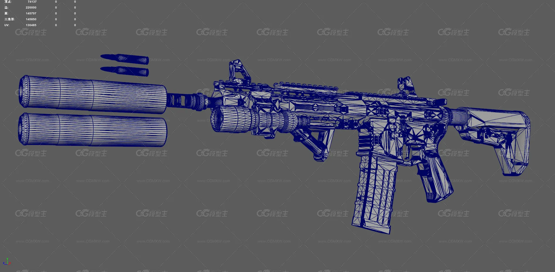 AR-15步枪 自动步枪 突击步枪 军事枪械 现代武器 冲锋枪 卡宾步枪 军事装备 武器 -10