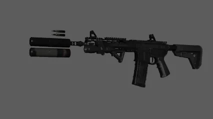 AR-15步枪 自动步枪 突击步枪 军事枪械 现代武器 冲锋枪 卡宾步枪 军事装备 武器 