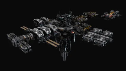 科幻武器防具 空间站