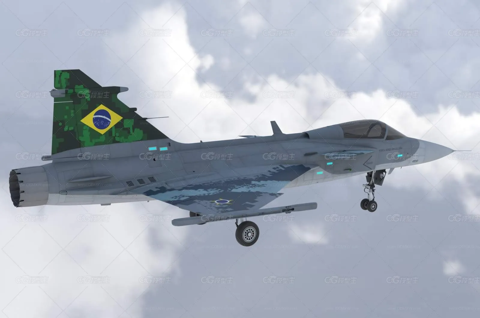 JAS39C鹰狮战斗机武器装备-3