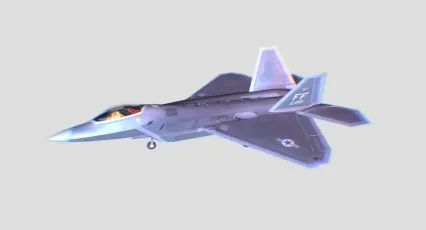 F22战斗机 猛禽战斗机 五代战斗机 隐身战机 新型战机 军用战机 战斗轰炸机 