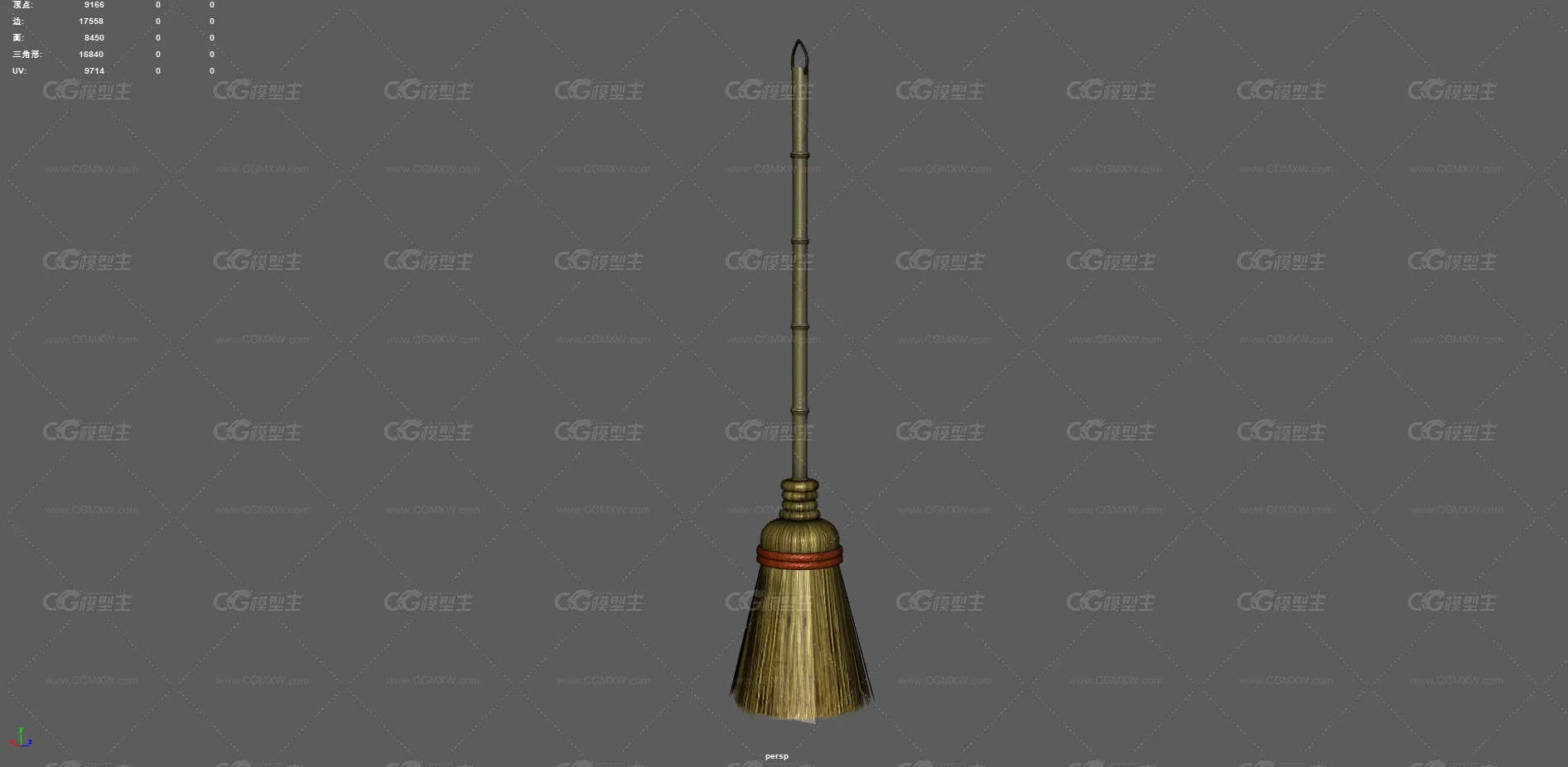 竹子扫把 卫生工具 扫帚 扫把 竹扫把 笤帚 清扫工具 清洁工具-3