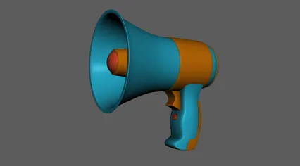 喇叭 扩音器 卡通喇叭 扬声器 小贩喇叭 儿童玩具