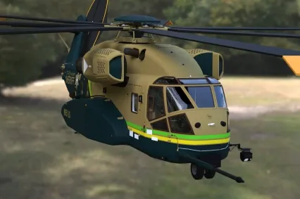 AS332直升机