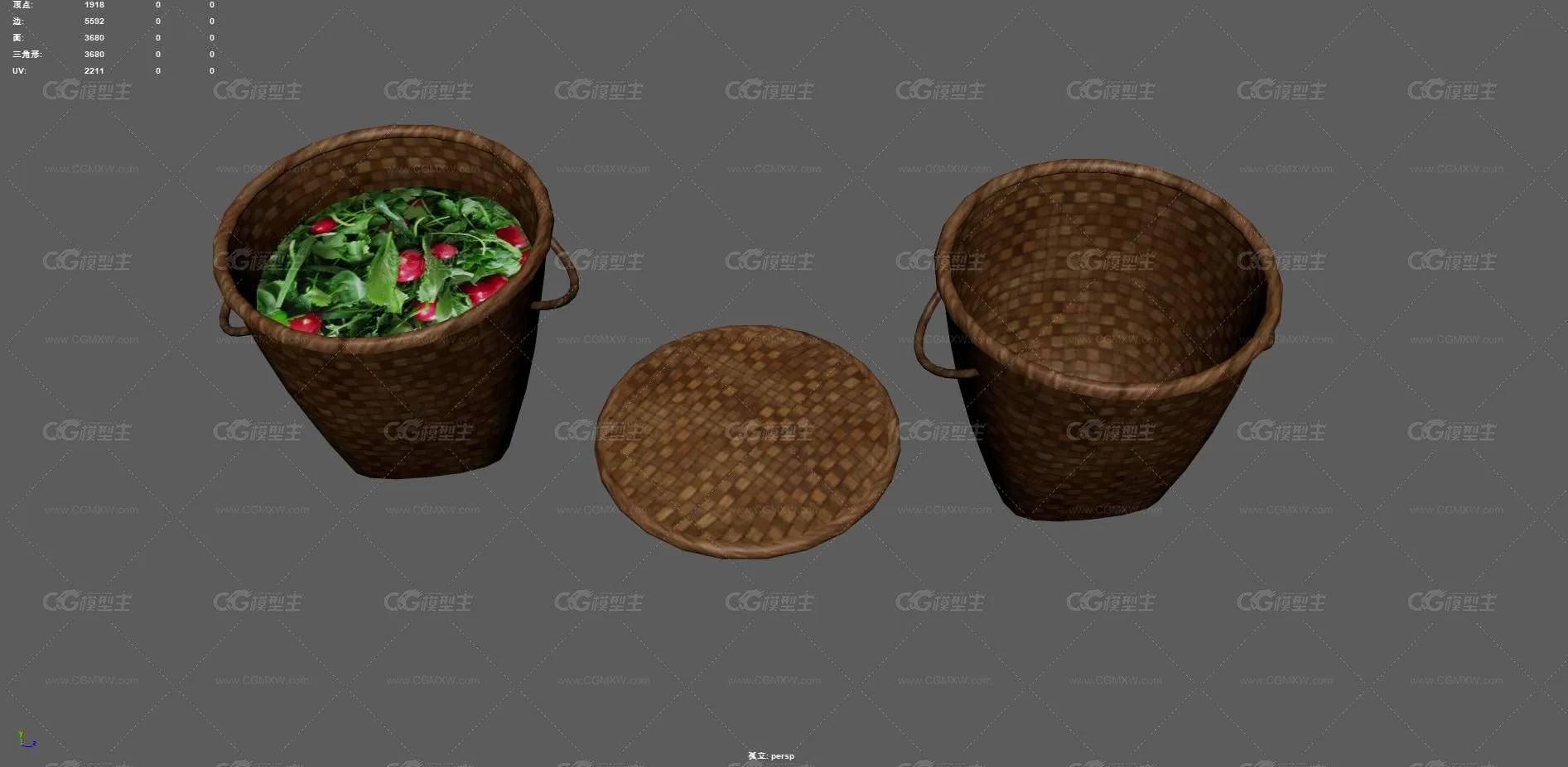 菜框 框子 竹框 药框 编织筐 柳条篮 框子 竹编 背篓 编制篮子-4